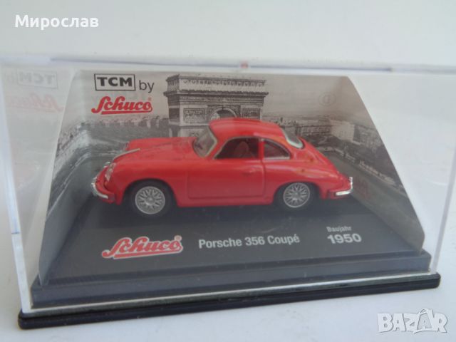 1:72 SCHUCO PORSCHE 356 ИГРАЧКА КОЛИЧКА МОДЕЛ, снимка 1