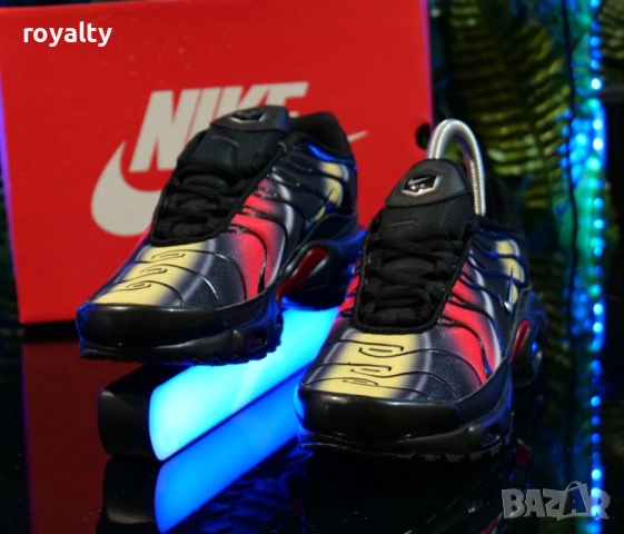 Nike Air Max TN Цвят Черно, червено и жълто мъжки маратонки , снимка 2 - Маратонки - 51629046