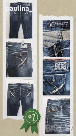 Четири различни броя / Маркови дънкови бермуди , снимка 10 - Къси панталони и бермуди - 51005505