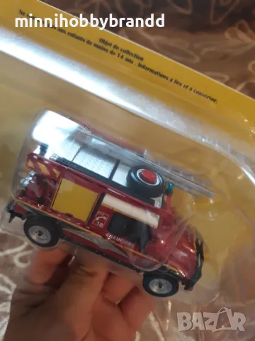 UMM Alter Turbo D  4x4 Peugeot J 7  Renault Master 1.43 Scale top top top  Models Hachette  , снимка 3 - Колекции - 50301076