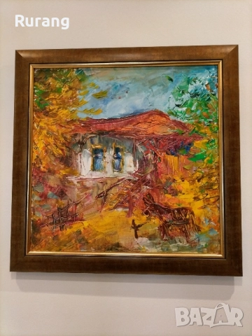 Авторска Маслена живопис,, Сезони ", снимка 7 - Картини - 52973643