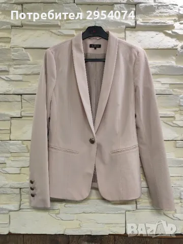 дамско сако в цвят пепел от рози см-25лв