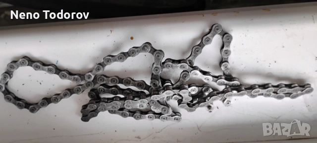 Koмплект задни венци, верига и дуал контрол campagnolo RECORD 9 скорости, снимка 9 - Части за велосипеди - 53628885