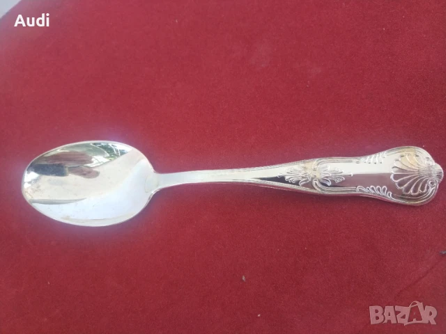 Италиански посребрени прибори за хранене 51 броя  Комплекта е в кутия и е за 12 души. Комплектьт вкл, снимка 7 - Прибори за хранене, готвене и сервиране - 50808238