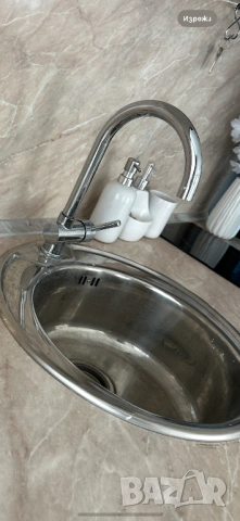 Смесител за кухненска мивка , снимка 3 - Смесители - 53665850