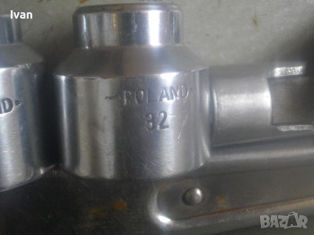 POLLAND 10mm-32mm-Старо Полско Качество-СОЦ Ретро/Винтидж-Гедория / Гидория-Пълен Комплект-Без Липси, снимка 11 - Други инструменти - 45447489