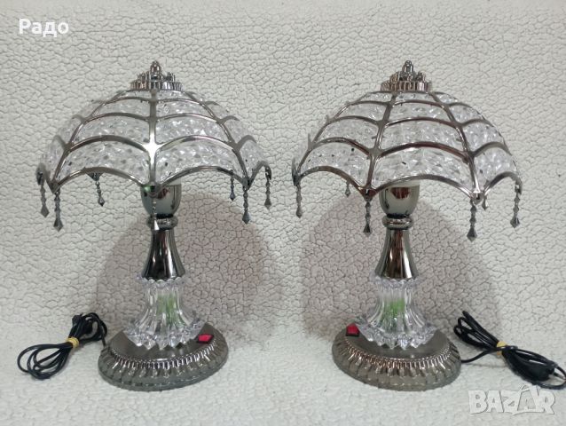 Комплект от две лампи - лампа, снимка 1 - Настолни лампи - 46006232