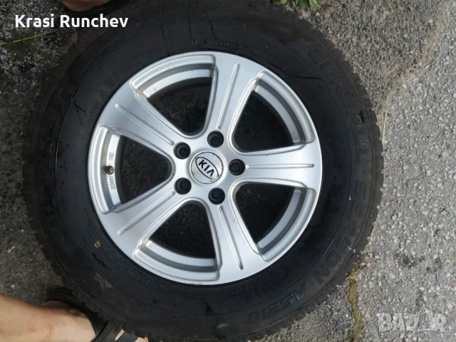 Джанти с гуми  16 цола 114,3 за джип , снимка 3 - Гуми и джанти - 53053220