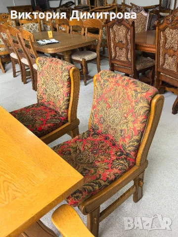 Комплект от 6 стола, снимка 7 - Маси - 49864326