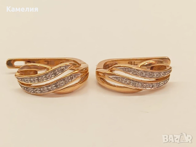 Руско злато , снимка 10 - Обеци - 53779945