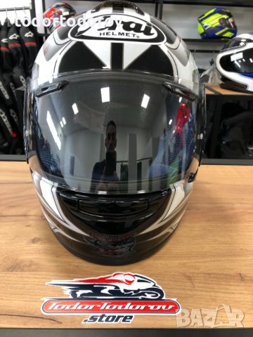 Мото Каска Arai Chaser размер S 55-56см. топ цена, много запазена, снимка 4 - Аксесоари и консумативи - 45352153