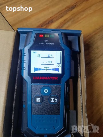HANMATEK Stud Finder 5 в 1 цифров скенер за стена, детектор за дърво, метали, кабели, снимка 8 - Гедорета - 50501212