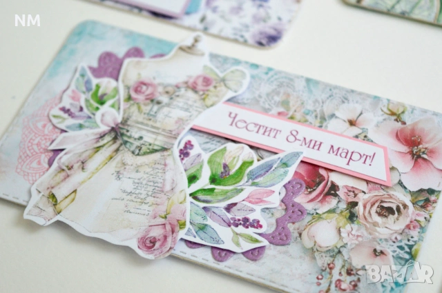 Магнити за осми март-100% ръчна изработка и дизайн, снимка 3 - Картини - 53060465