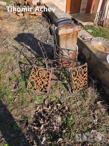 Пейки от чугун 3 комплекта., снимка 4 - Градински мебели, декорация  - 53653162