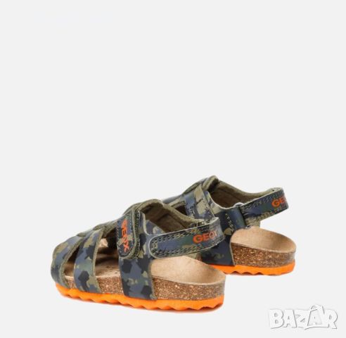 НАМАЛЕНИЕ!!! Бебешки сандали GEOX Chalki Military B252QB C0623 №21, снимка 5 - Бебешки обувки - 45812403