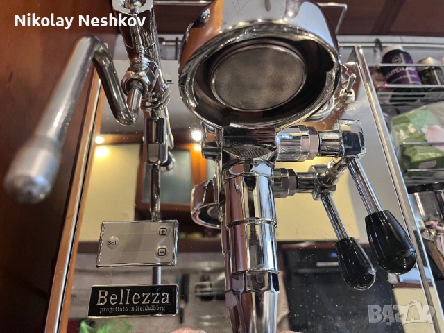 Кафе машина Bellezza Leva, снимка 8 - Кафемашини - 52967837