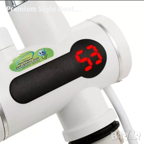 Смесител за вграждане в комплект с душ слушалка с проточен нагревател, снимка 10 - Бойлери - 53896090