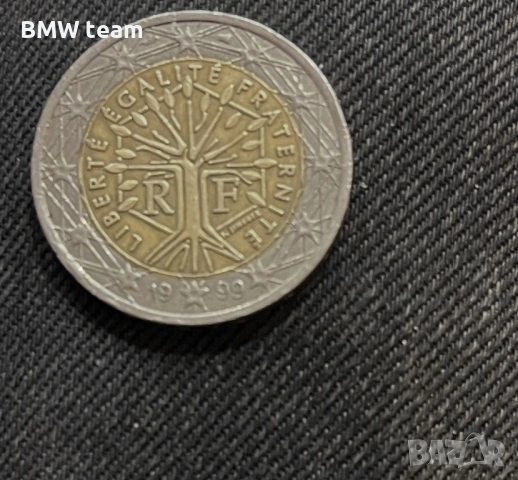 2 евро Френска монета 1999 г