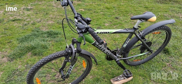 Велосипед НОМЕР 08. Trek 3700. Алуминиева рамка. 26 цола, 21 скорости. 46 см от седалката..., снимка 8 - Велосипеди - 53906145