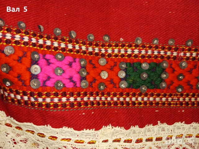 Автентична ХЪРЦОЙСКА тъкана престилка , носия, снимка 5 - Антикварни и старинни предмети - 52549985