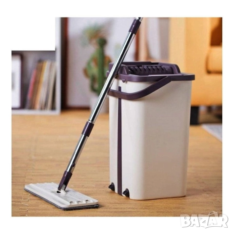 Компактен квадратен моп с кофа