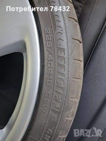 Джанти с гуми 5х112-18 цола -225/40/18-Audi,VW, снимка 5 - Гуми и джанти - 50736243