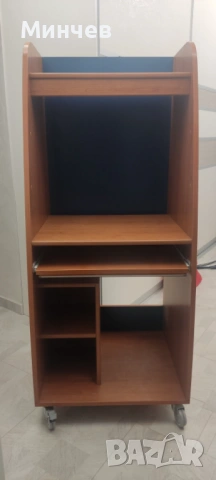 Бюро, шкаф за компютър, шкаф за монитор или мини телевизор, снимка 3 - Шкафове - 53534043