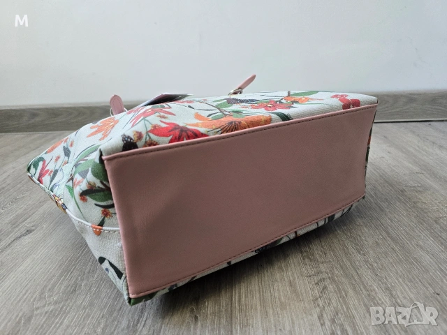 НОВА уникална чанта DAVID JONES на цветя , снимка 8 - Чанти - 53438799