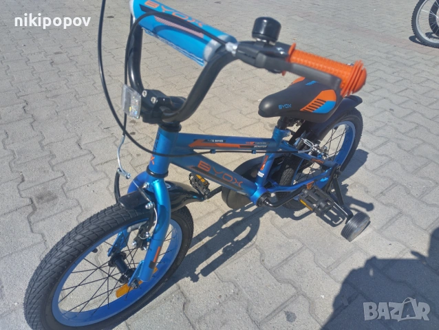 BYOX Велосипед 16" MONSTER син, снимка 10 - Велосипеди - 53558740