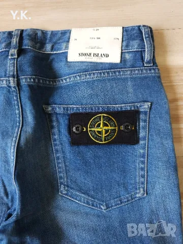 Оригинални мъжки дънки Stone Island, снимка 7 - Дънки - 47178292