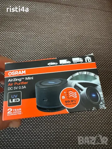 Пречиствател на въздух за кола Osram AirZing Mini , снимка 3 - Аксесоари и консумативи - 47215164