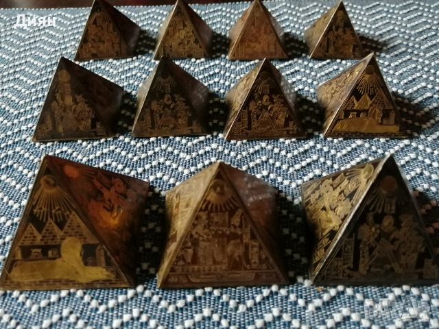 Египетски Сувенирни пирамиди с Пясък от Египет , снимка 7 - Други ценни предмети - 45355429