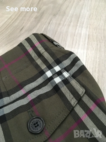 BURBERRY дамски панталон от финна вълна XS/S, снимка 4 - Панталони - 53937093
