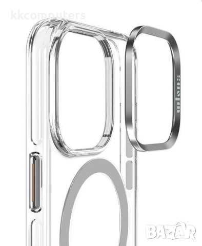 Калъф PVC Wlons Anti-Yellowing MagSafe / Прозрачен / за iPhone 17 Pro Max 6.9 Баркод : 3132965, снимка 2 - Калъфи, кейсове - 52381468