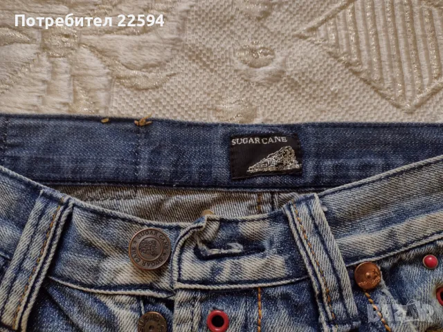 Дамски къси дънки Sugar Cane, снимка 2 - Дънки - 49990910