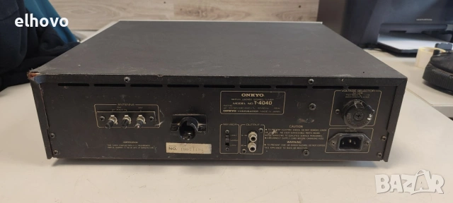 Стерео тунер Onkyo T-4040, снимка 3 - Ресийвъри, усилватели, смесителни пултове - 53008121