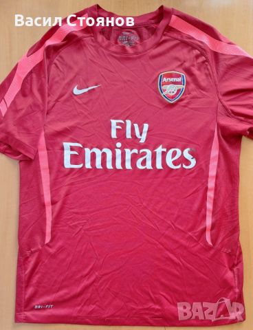 Арсенал / Arsenal Nike 2010г. - размер М, снимка 1 - Фен артикули - 46101826