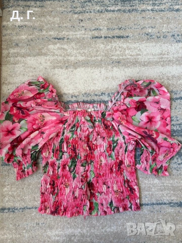 Дамски розов топ