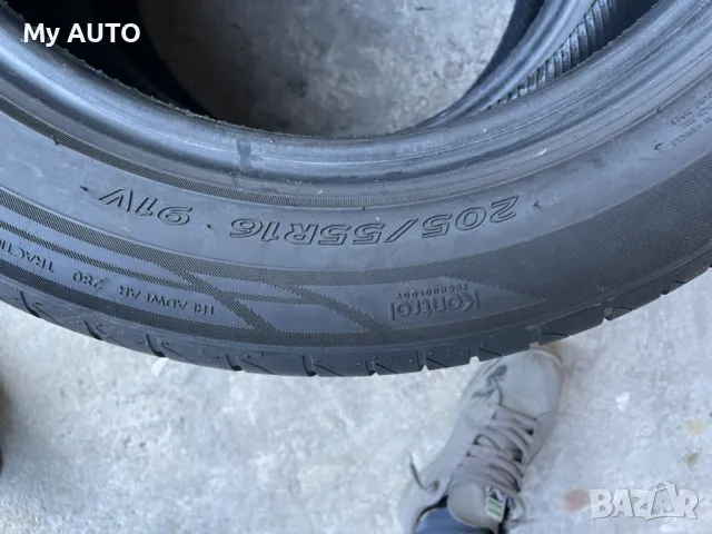 2бр летни гуми Hankook 205/55/16 dot3318 | 7.5mm, снимка 5 - Гуми и джанти - 48456254