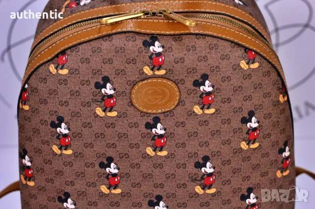 Gucci Mickie Mouse Дамска Раница, снимка 2 - Раници - 47414080