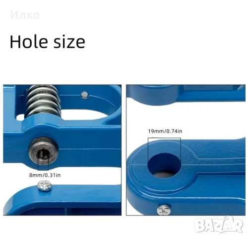 Машинка за поставяне на тик-так копчета, рапиди, капси, халки, снимка 6 - Други инструменти - 53903958