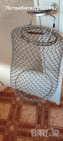 Сгъваема метална кошница 