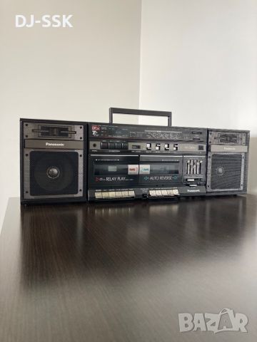 Panasonic RX-CW43 VINTAGE RETRO BOOMBOX Ghetto Blaster радио касетофон, снимка 1 - Радиокасетофони, транзистори - 45764706