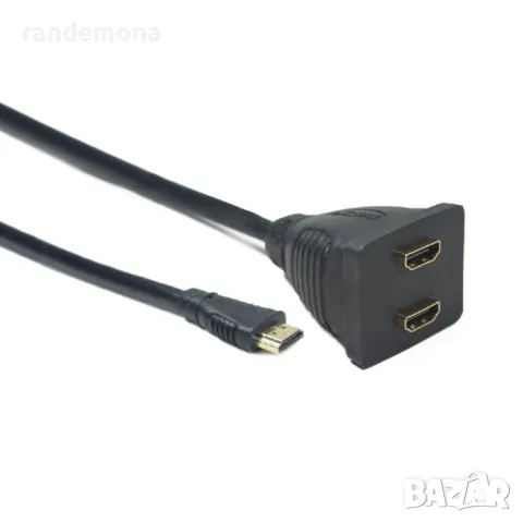 Разклонител превключвател HDMI 2.0 Switcher/Splitter 2-Port, снимка 1 - Кабели и адаптери - 47423381