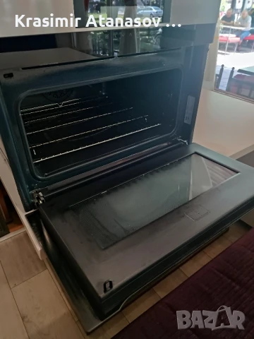 Конвектомат и микровълнова AEG, снимка 3 - Печки, фурни - 50664019