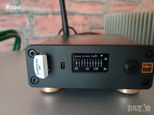 ⏯️Клип! Hi-Res 32bit DSD SACD ISO Audio USB DAC / USB player / Transport / PreAmp, снимка 12 - Ресийвъри, усилватели, смесителни пултове - 40515501