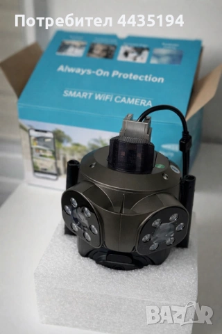 Външна WiFi камера с нощно виждане и контрол от телефон