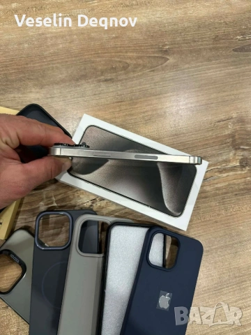 Apple iPhone 15 Pro Max 256GB Natural Titanium, снимка 2 - Apple iPhone - 53880362