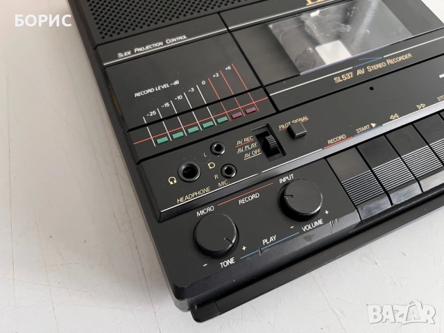 ITT NOKIA SL 537 A / AV STEREO RECORDER, снимка 2 - Декове - 53348439