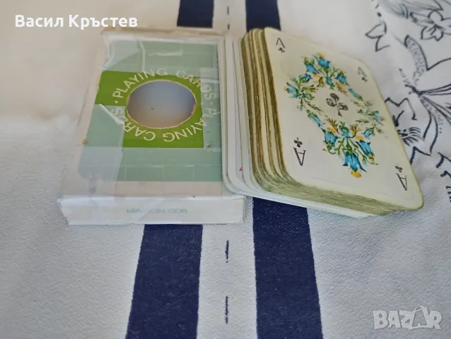 ROCOCO карти за игра - ГДР, Playboy, Bee №99 USA, Руски, - Зарове за игра, - Стари реклами от ПТ, снимка 4 - Карти за игра - 50130742